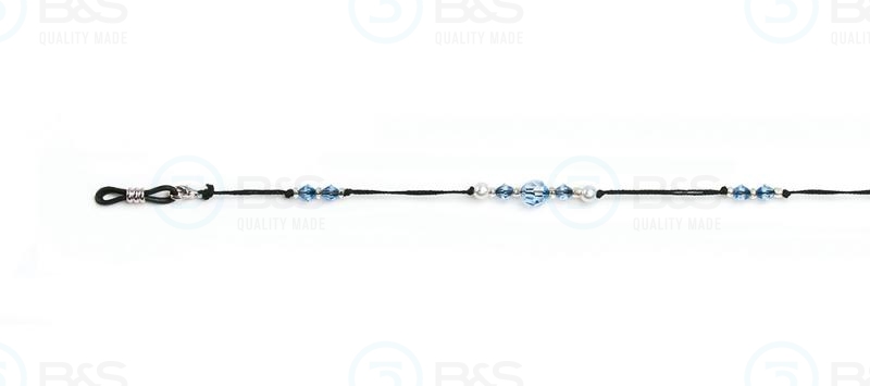 054501 - dekorativn rka - Adriana, modr, top kvalita  2 ks