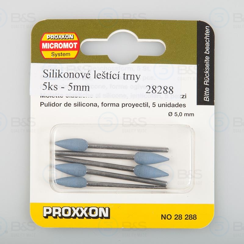  Proxxon - letc silikonov kotouky - plamnek  5 ks