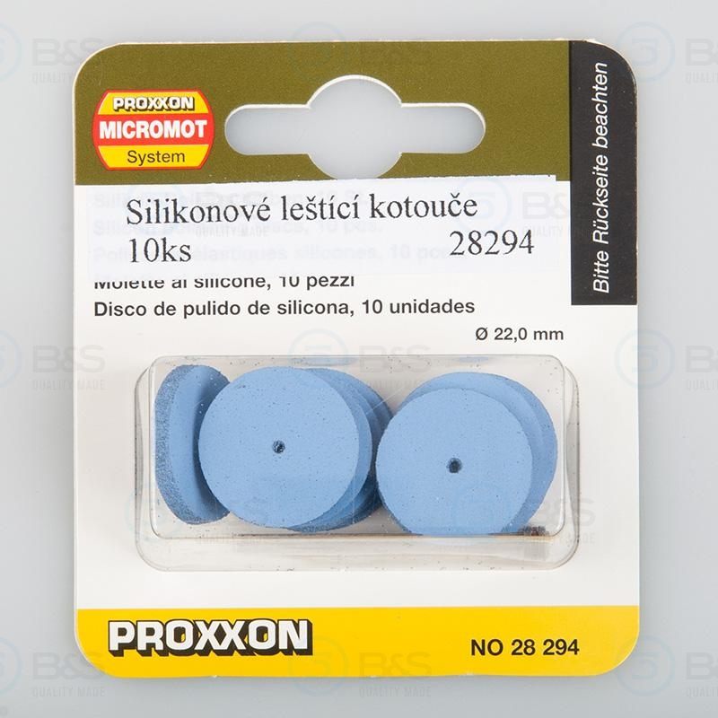  Proxxon - letc silikonov kotouky se stopkou  10 ks