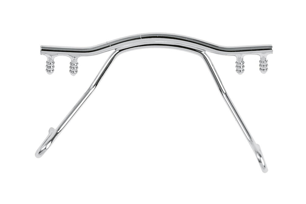 105501 - nosník pro brýle, na hmoždinky, stříbrný, 1 ks