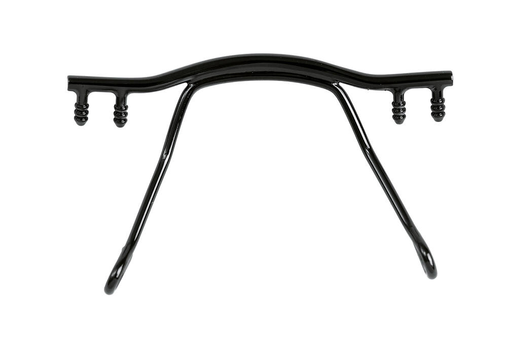 105502 - nosník pro brýle, na hmoždinky, černý, 1 ks