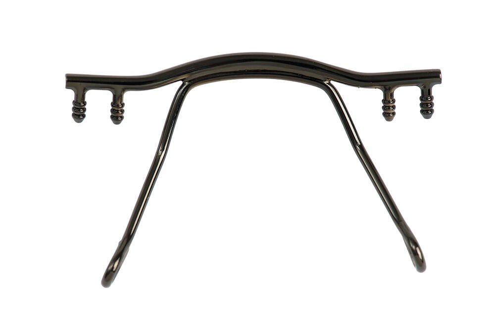 105503 - nosník pro brýle, na hmoždinky, gun, 1 ks