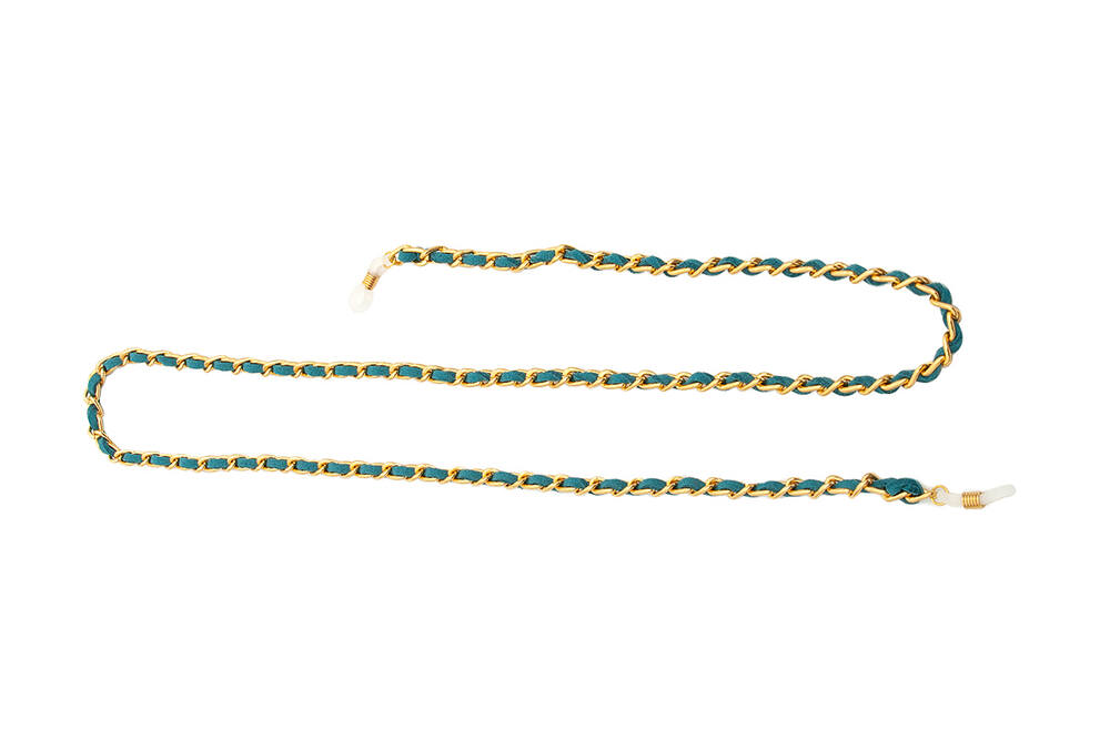 056303 - Bolzano - řetízek zlato-petrolejový, top kvalita  3 ks