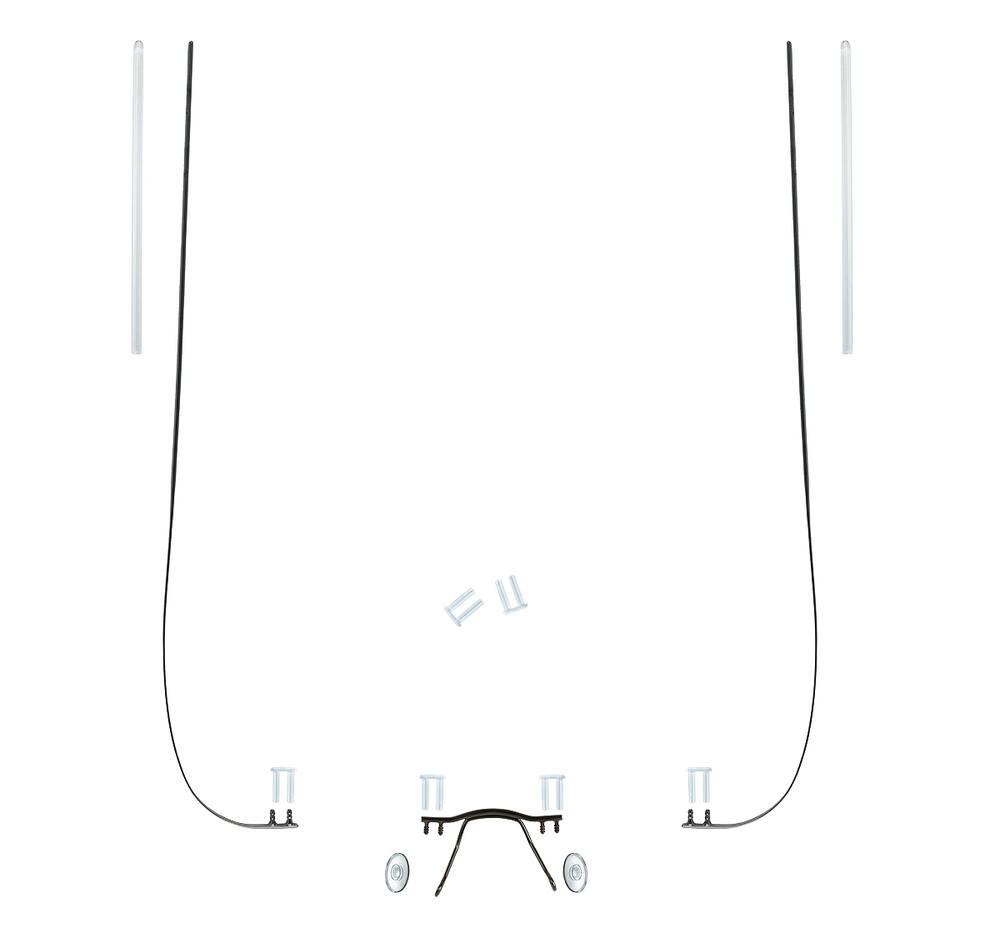 105903 - kompletní stavebnice brýlí - stranice Monoblock, barva gun