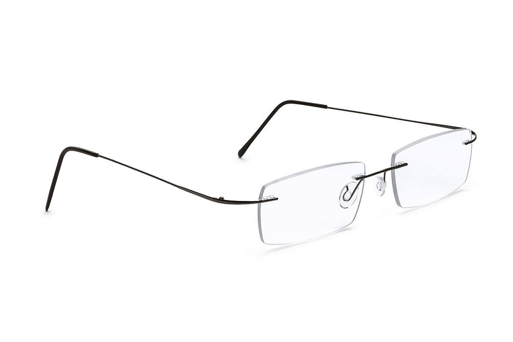 106303 - kompletní stavebnice brýlí - beta titan, stranice s panty, barva gun