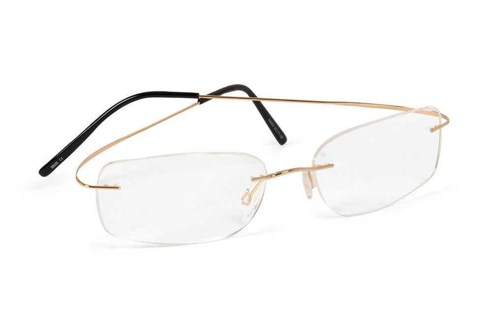 106405 - kompletní stavebnice brýlí - beta titan, stranice Monoblock, barva zlatá