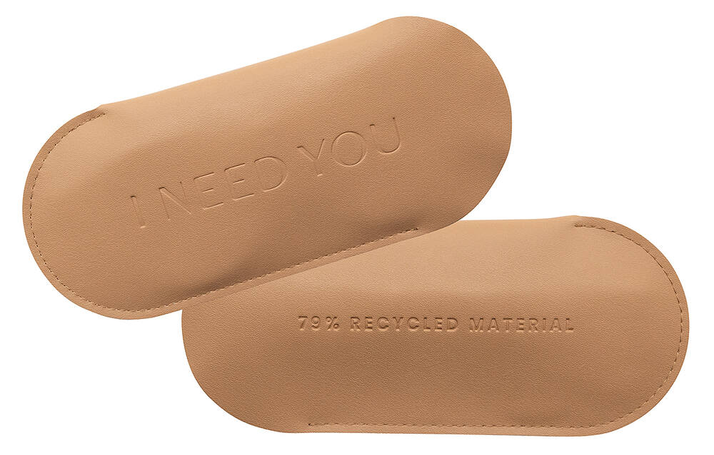 1309642 - Carry - INY, měkké pouzdro, béžové, z recyklovaného materiálu, 10 ks