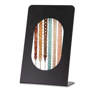 012840 - kovový prodejní stojan na šňůrky a řetízky