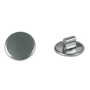 025708 - antialergická  titanová sedýlka - click, gun leštěná, 8 mm, 4 ks