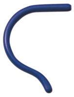 073503 - dětská sportovní koncovka 75 / 1,3 mm  tmavě modrá  2 ks