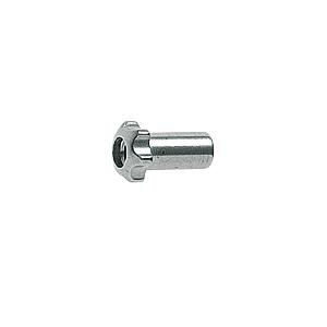 084400-10 - matičky trubičkové M 1,2 / 4,0 mm, nové stříbro, 10 ks
