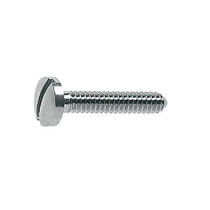 084800 - šroubky M 1,3 / 8,0 / 2,8 mm  nové stříbro  100 ks
