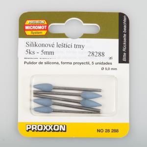 Proxxon - leštící silikonové kotoučky - plamínek  5 ks
