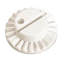 370025 - blok WECO velký bílý, plochá křivka, 25 mm  25 ks