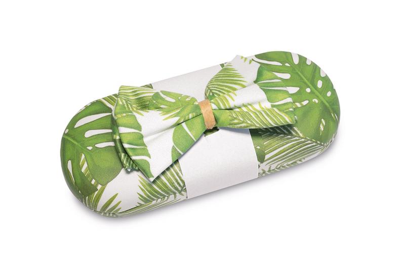 533011 - Fashion Line - pouzdro na brýle s utěrkou, Monstera, 1 ks