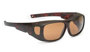 896501 - sluneční brýle přes brýle, vel. 64x42 mm, havanna