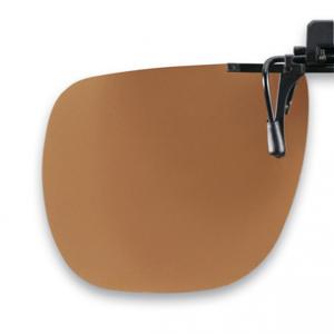 932110 - odklopný polarizační klip 65 x 56 mm, hnědý  3 ks