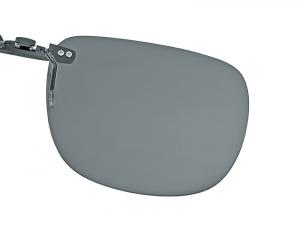 932531 - polarizační klip 62 x 52 mm, šedý, pro plastové obruby  1 ks