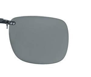 932611 - polarizační klip 52 x 42 mm, šedý, pro kovové obruby  1 ks