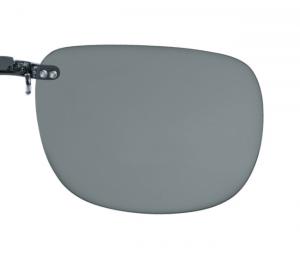 932631 - polarizační klip 62 x 52 mm, šedý, pro kovové obruby  1 ks