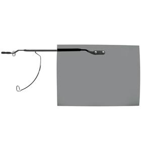 933131 - klip B&S Flip Up pro plastové obruby, šedý, barva černá