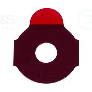 samolepky k brouen oek s hydrofobn pravou, Red Five+, 24 mm, 500 ks