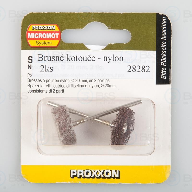 Proxxon - brusn kotouky z nylonu  2 ks