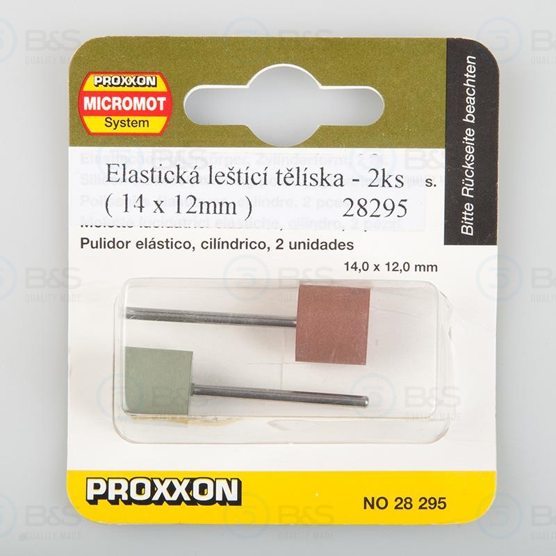  Proxxon - silikonové leštící kotoučky - válcové  2 ks
