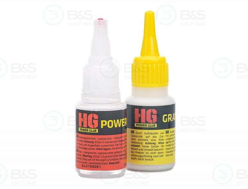  1203904 - HG Power Glue - lepidlo 20g + granulát 40g - sada