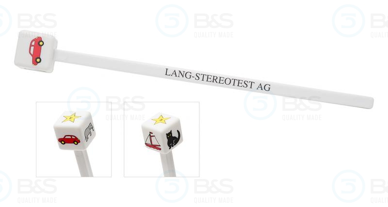  1205096 - fixační přípravek se značkami Lang-Stereotest