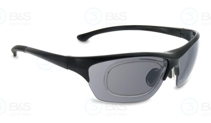  Leader Trail sportovní brýle s předsádkou a výměnnými zorníky, černé