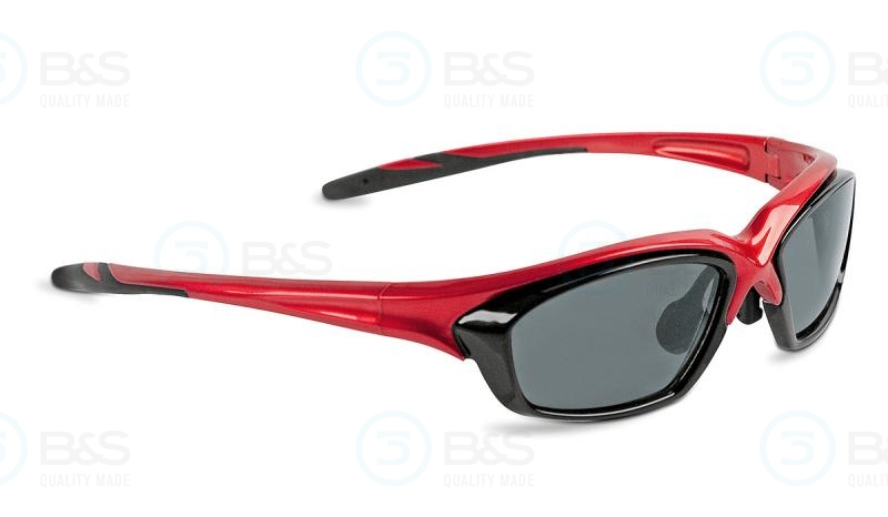  Leader Horizon sportovní brýle s výměnnými zorníky, červené