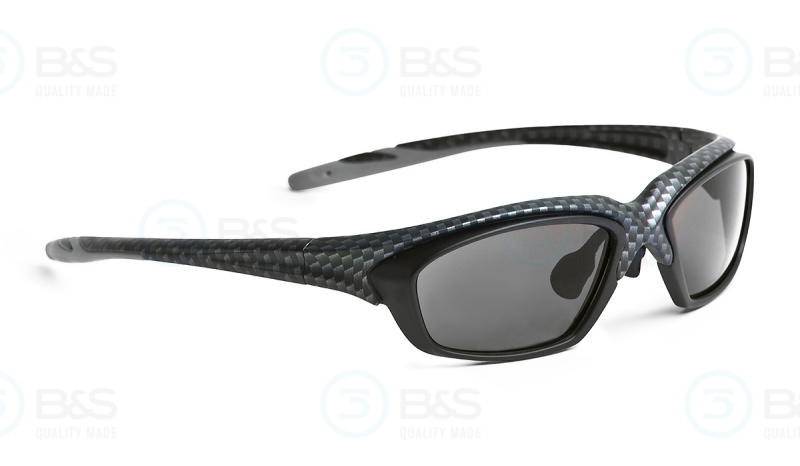  Leader Horizon sportovní brýle s výměnnými zorníky, černý karbon