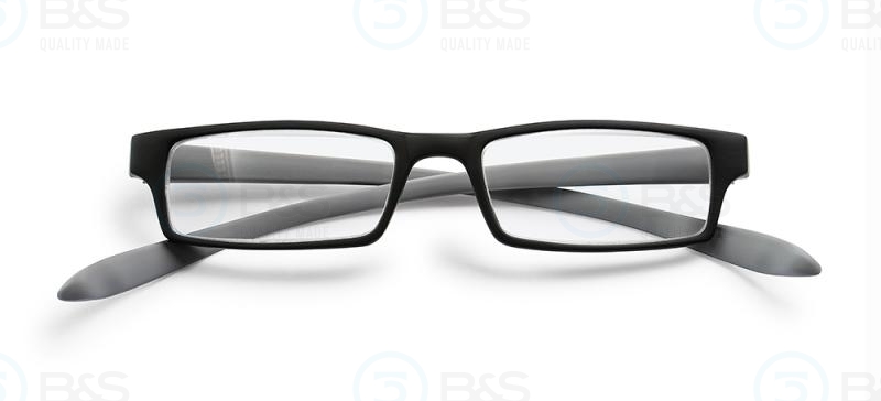  plastové čtecí brýle s extra-dlouhými stranicemi