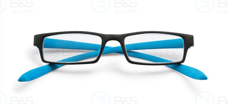  plastové čtecí brýle s extra-dlouhými stranicemi