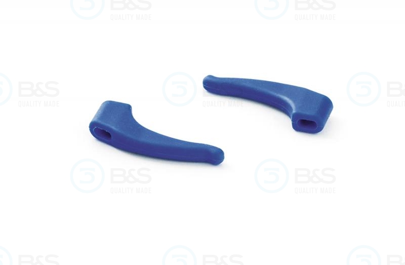  1206745 - MILO & ME - silikonové koncovky proti sesouvání brýlí - MEGALOCK, tmavě modré  10 ks