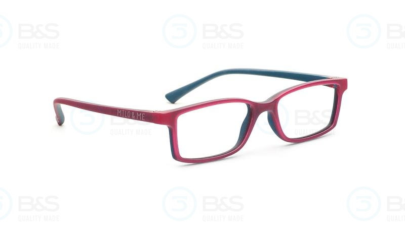  1206856 - MILO & ME 1 - Harper, dětské brýle vel. 45-14 mm, barva ostružinová / tmavě modrá