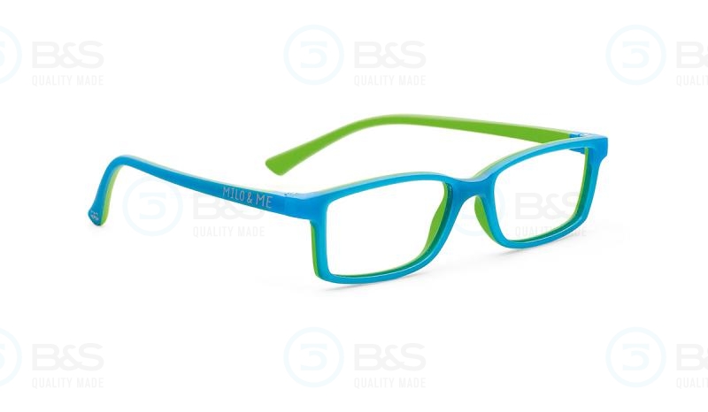  MILO & ME 1 - Harper, dětské brýle vel. 45-14 mm, barva světle modrá / světle zelená