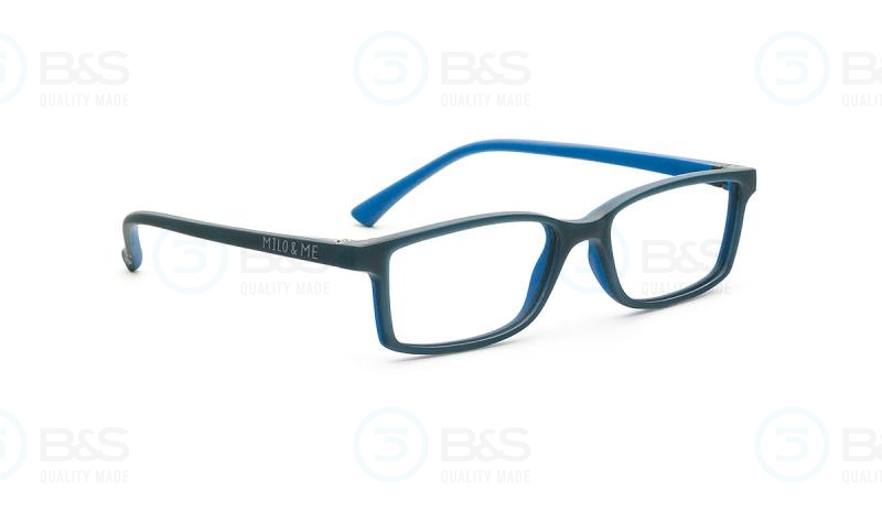  MILO & ME 1 - Harper, dětské brýle vel. 47-15 mm, barva modro-šedá / tmavě modrá