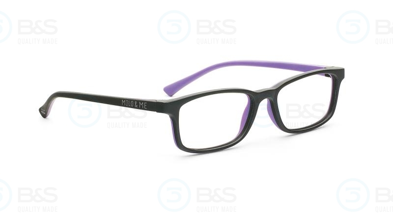  MILO & ME 3 - Michele, dětské brýle vel. 47-15 mm, barva černá / lila