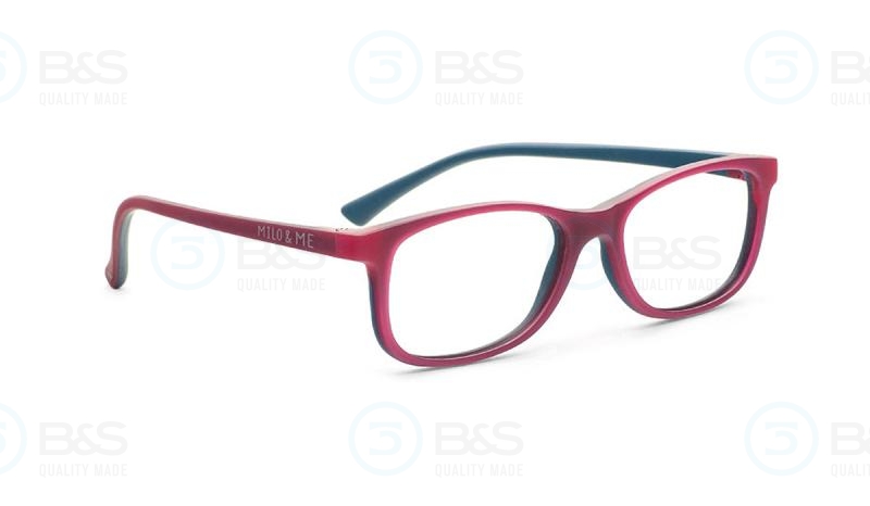  1206886 - MILO & ME 4 - Alex, dětské brýle vel. 46-15 mm, barva ostružinová / tmavě modrá