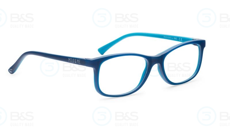  MILO & ME 4 - Alex, dětské brýle vel. 46-15 mm, barva tmavě modrá / světle modrá