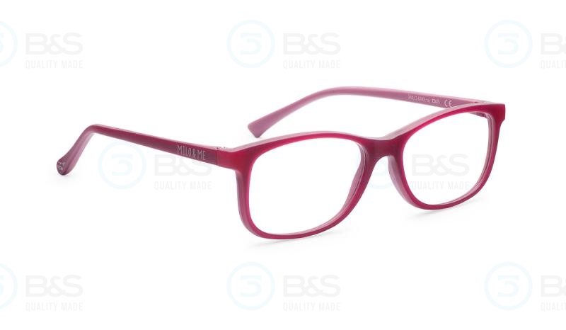  1206888 - MILO & ME 4 - Alex, dětské brýle vel. 46-15 mm, barva ostružinová / světle ostružinová
