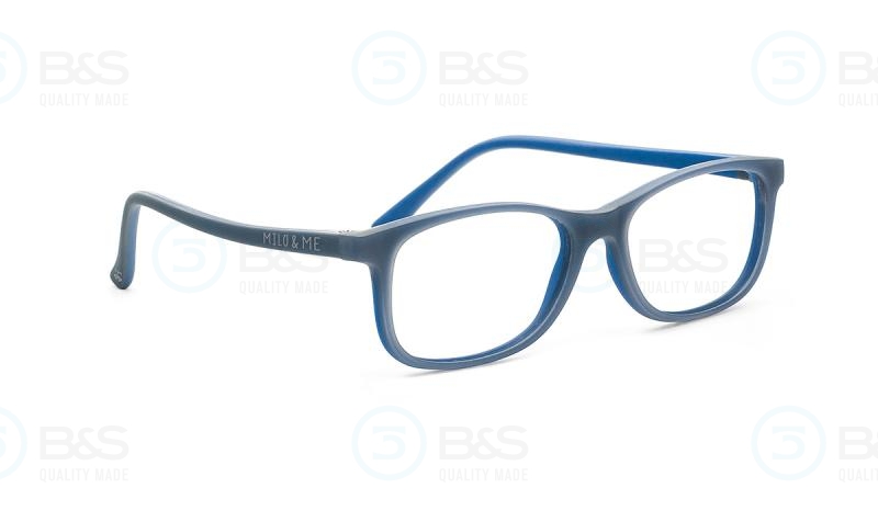  MILO & ME 4 - Alex, dětské brýle vel. 48-15 mm, barva šedo-modrá / modrá