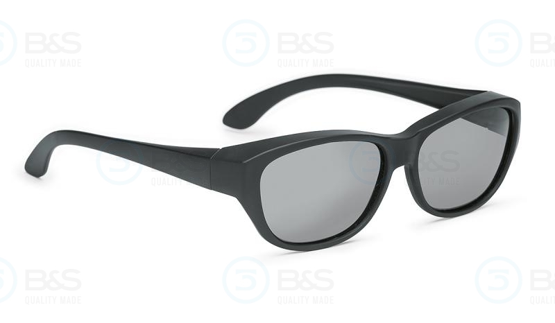  1207501 - sluneční brýle přes brýle, vel. 61x41 mm, černé