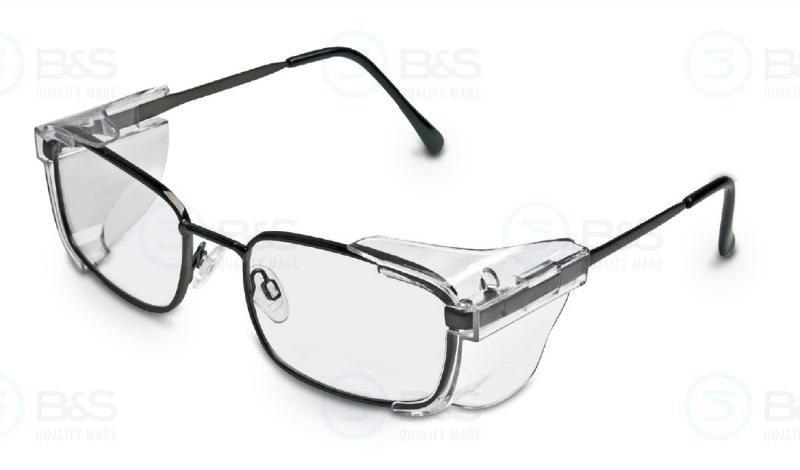  kovové ochranné brýle k zabroušení korekce, vel. 53/18 mm