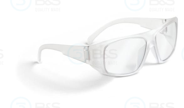  plastové ochranné brýle, transparentní matné, vel. 60/15 mm