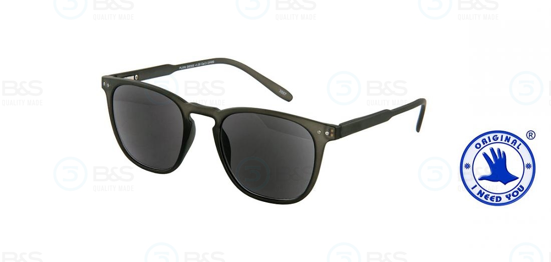  Čtecí brýle - PLAYA, plastové, sluneční, antracitové/šedé