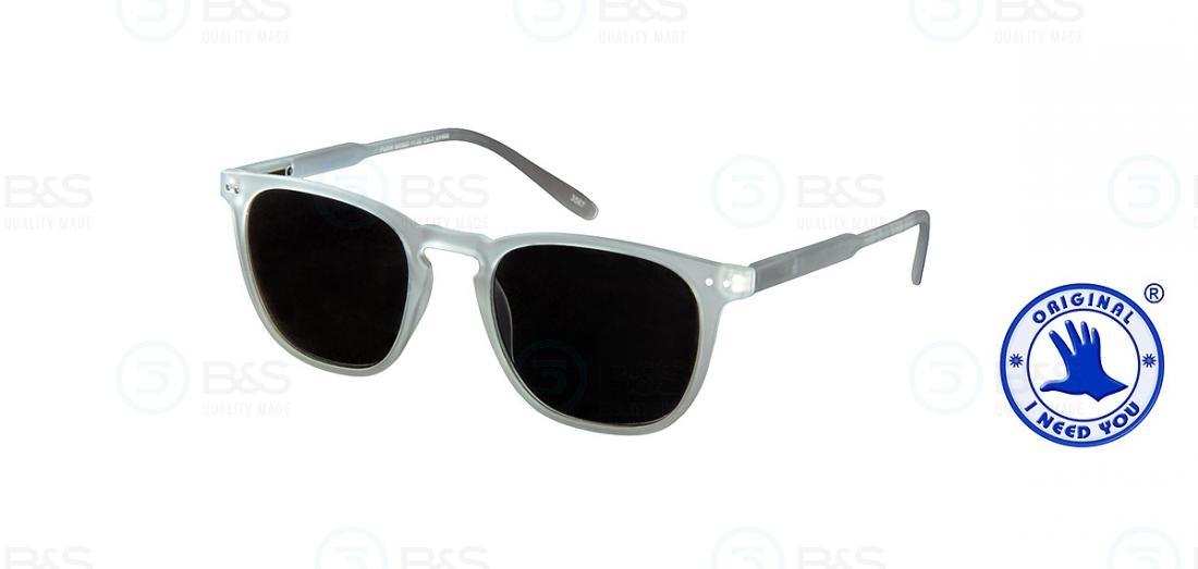  Čtecí brýle - PLAYA, plastové, sluneční, transparentní čiré/šedé