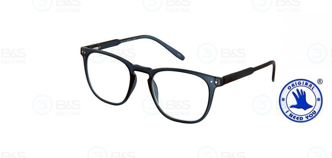  Čtecí brýle - TAILOR, plastové s flexem, tm.modré